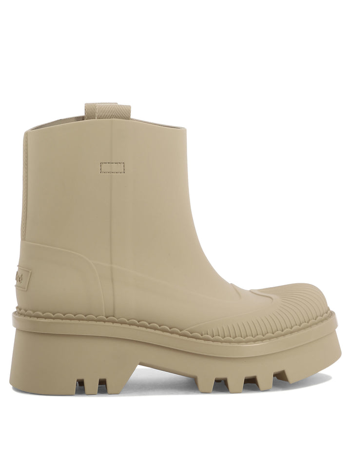 Raina Ankle Boots Beige