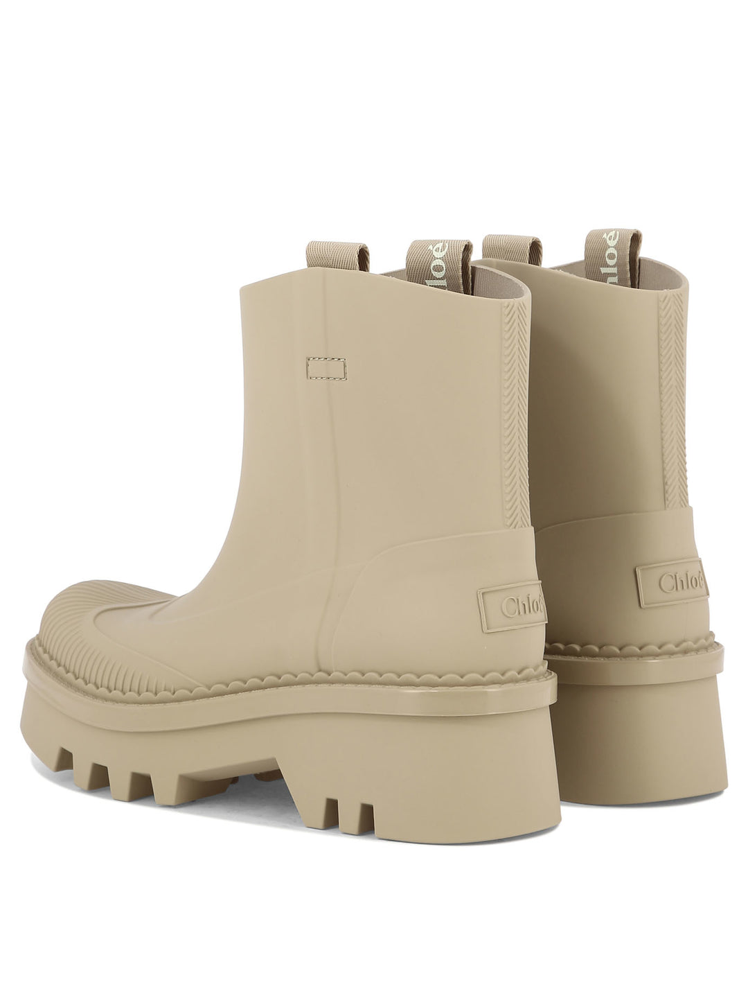 Raina Ankle Boots Beige