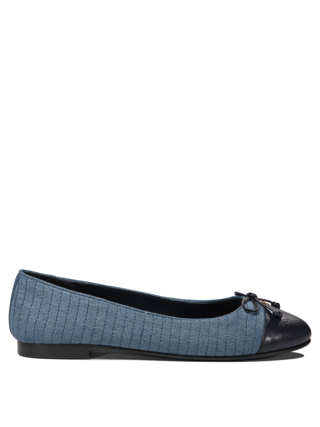 Cap-Toe Ballerinas Blue