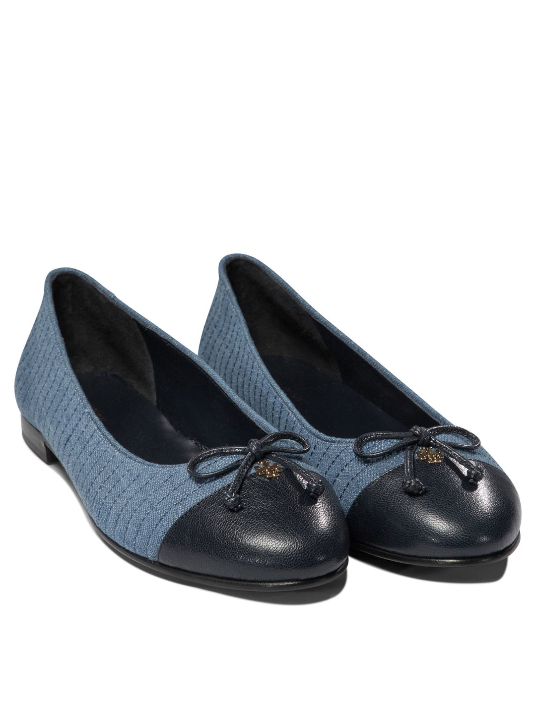 Cap-Toe Ballerinas Blue