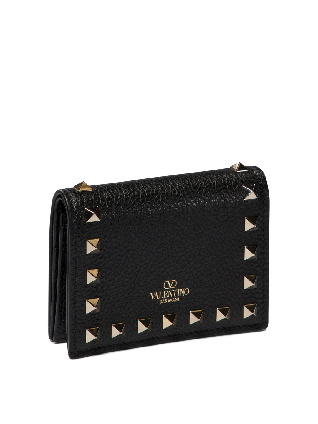 Rockstud Wallets & Card Holders Black