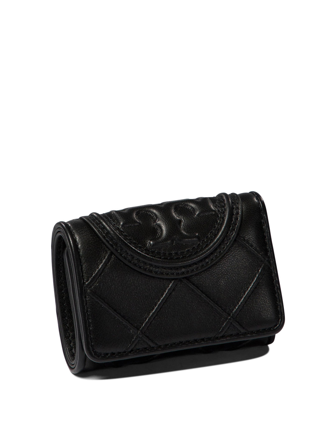 Small Fleming Wallets & Card Holders Black