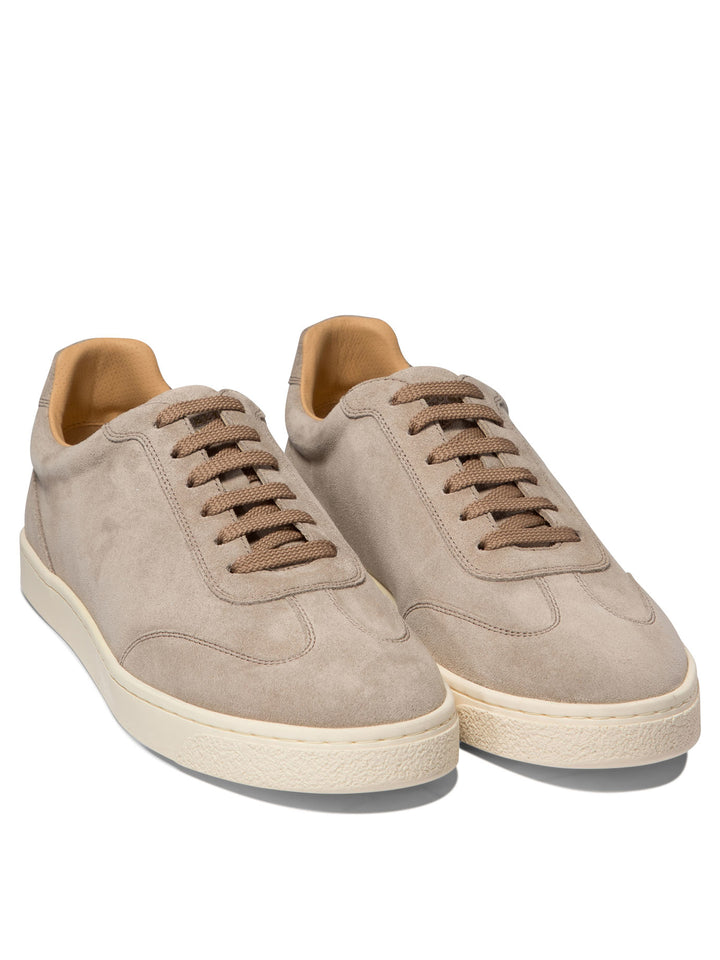 Suede Sneakers Sneakers & Slip-On Beige