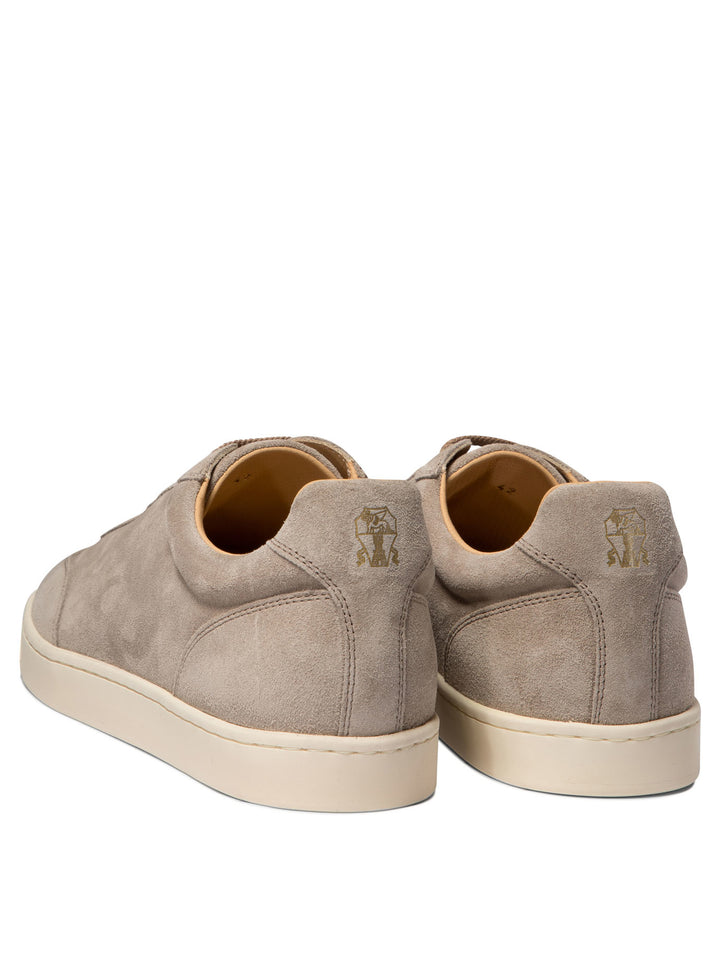 Suede Sneakers Sneakers & Slip-On Beige