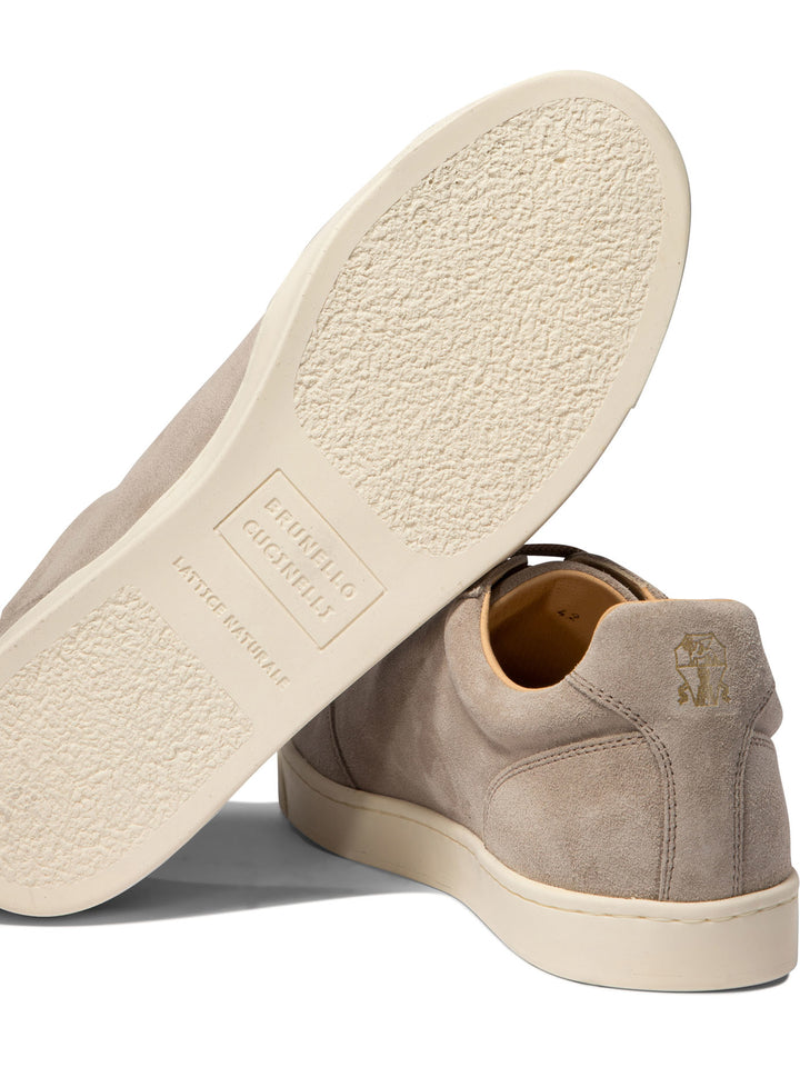 Suede Sneakers Sneakers & Slip-On Beige