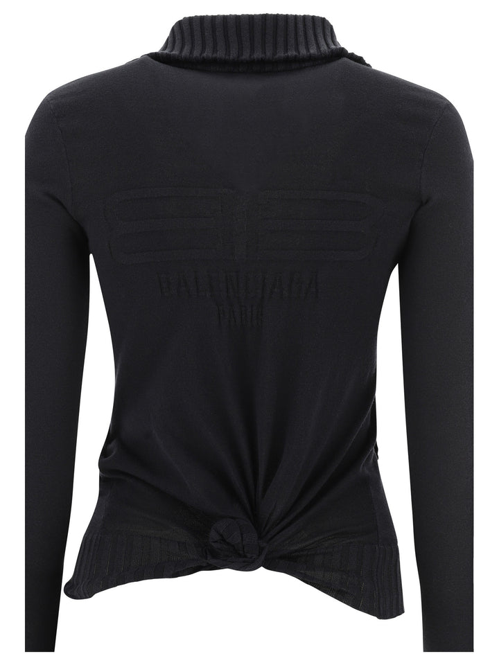 Knotted Bb Paris Icon Knitwear Black