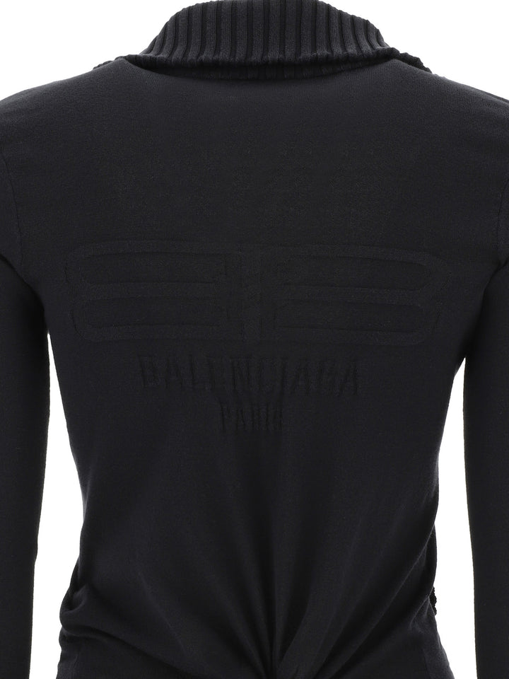 Knotted Bb Paris Icon Knitwear Black