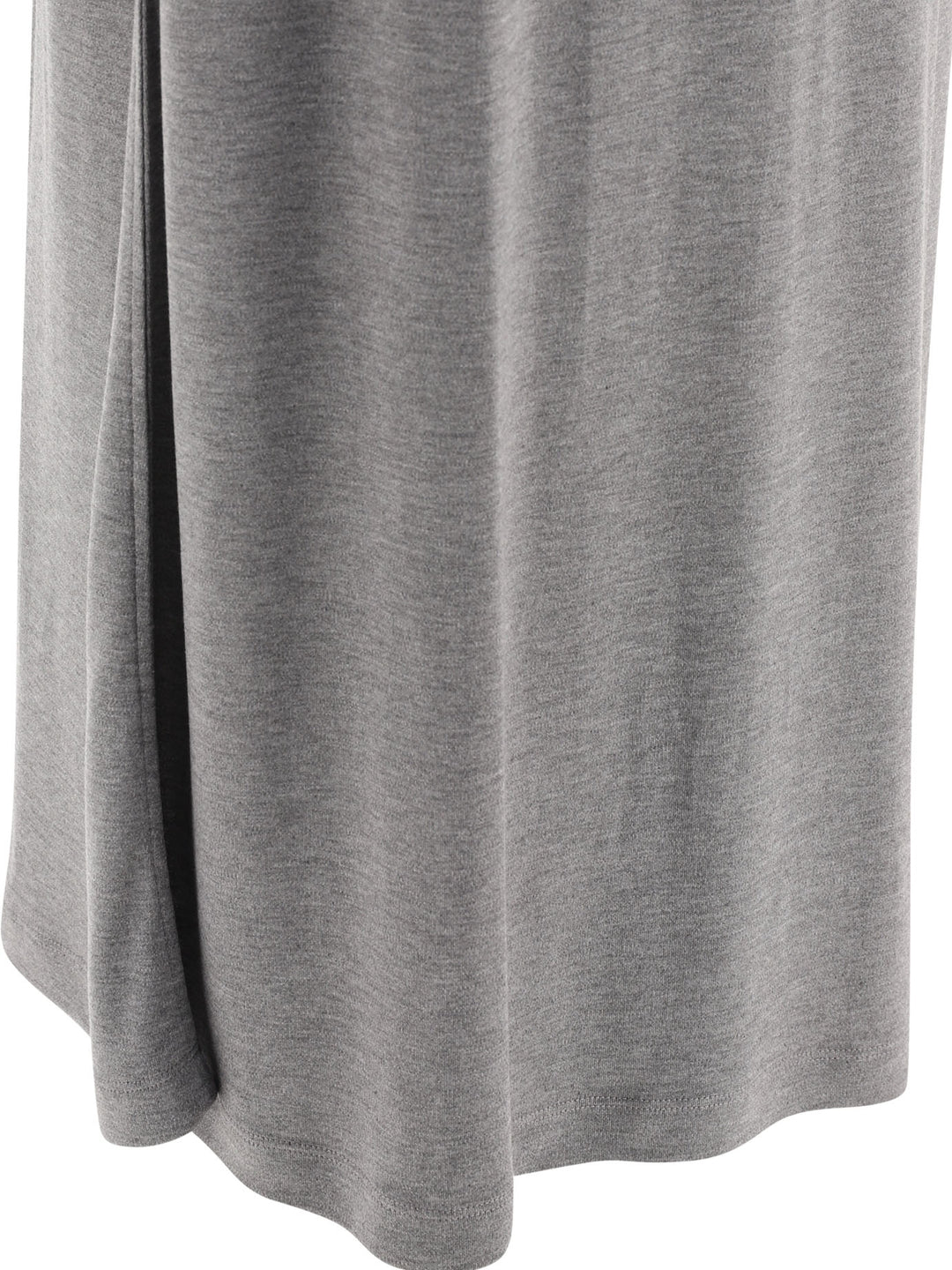 Long-Sleeve Jersey Dress Dresses Grey