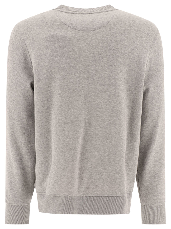 Sweatshirt With Valentino Print Sweatshirts Grey