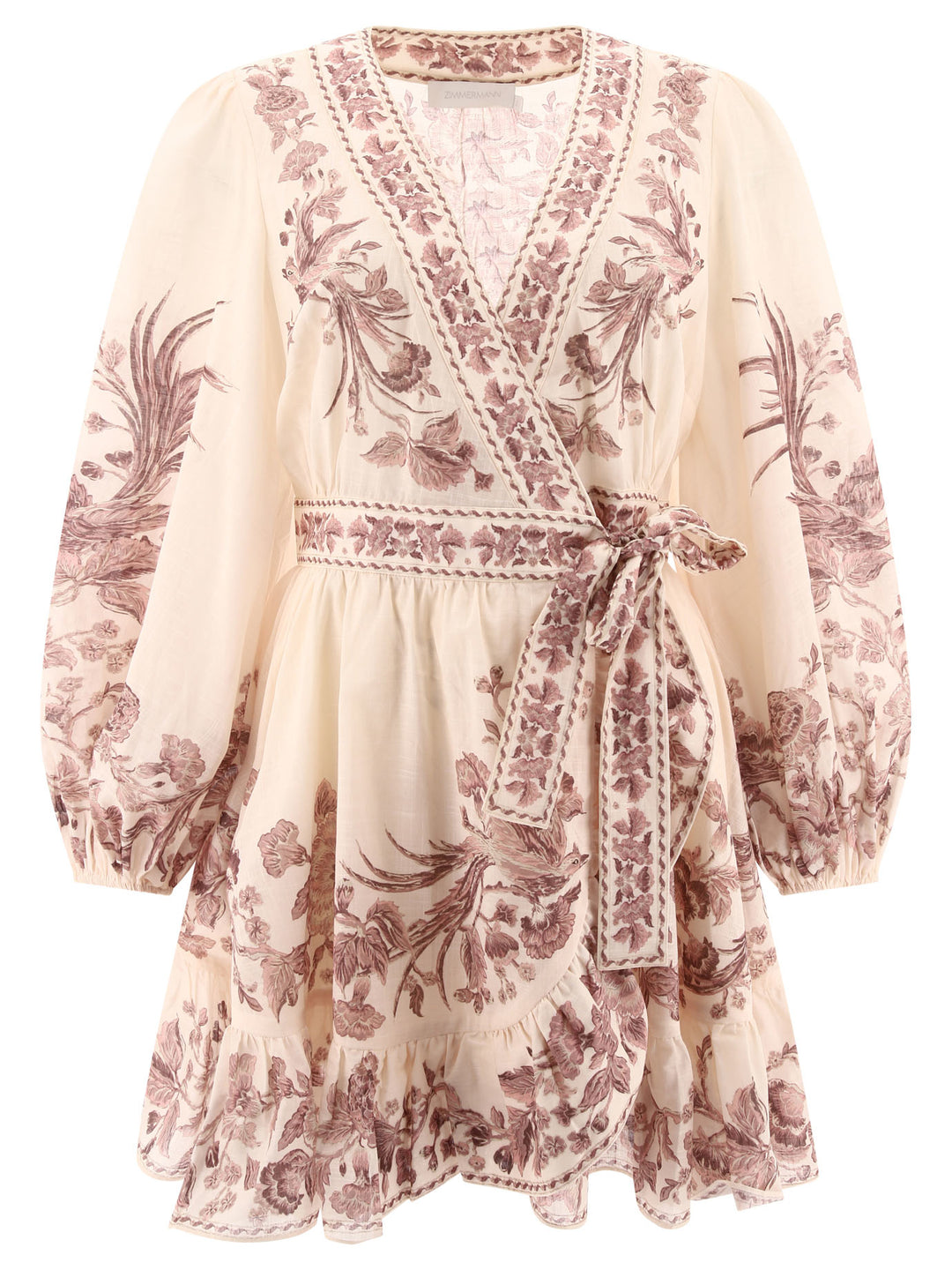 Waverly Wrap Dresses Beige