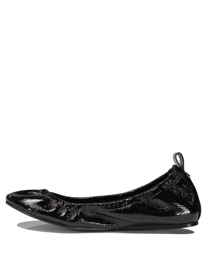 Patent Leather Ballet Flats Ballerinas Black