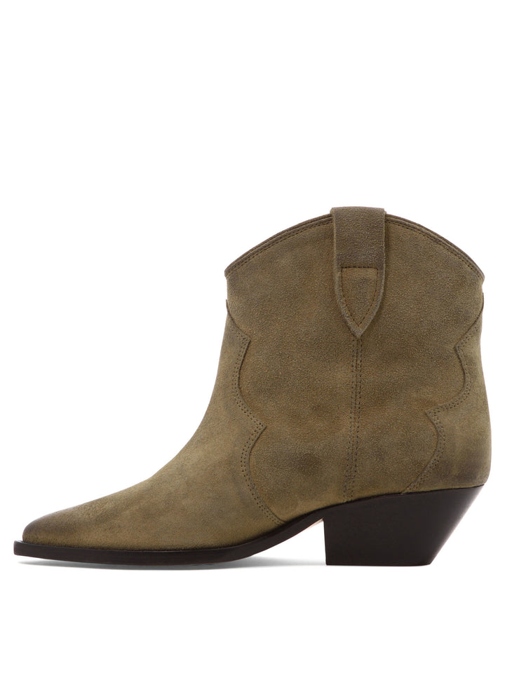 Dewina Ankle Boots Beige