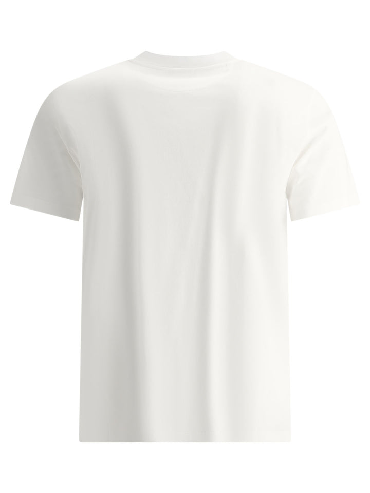 T-Shirt With Rubberized Logo Print T-Shirts White