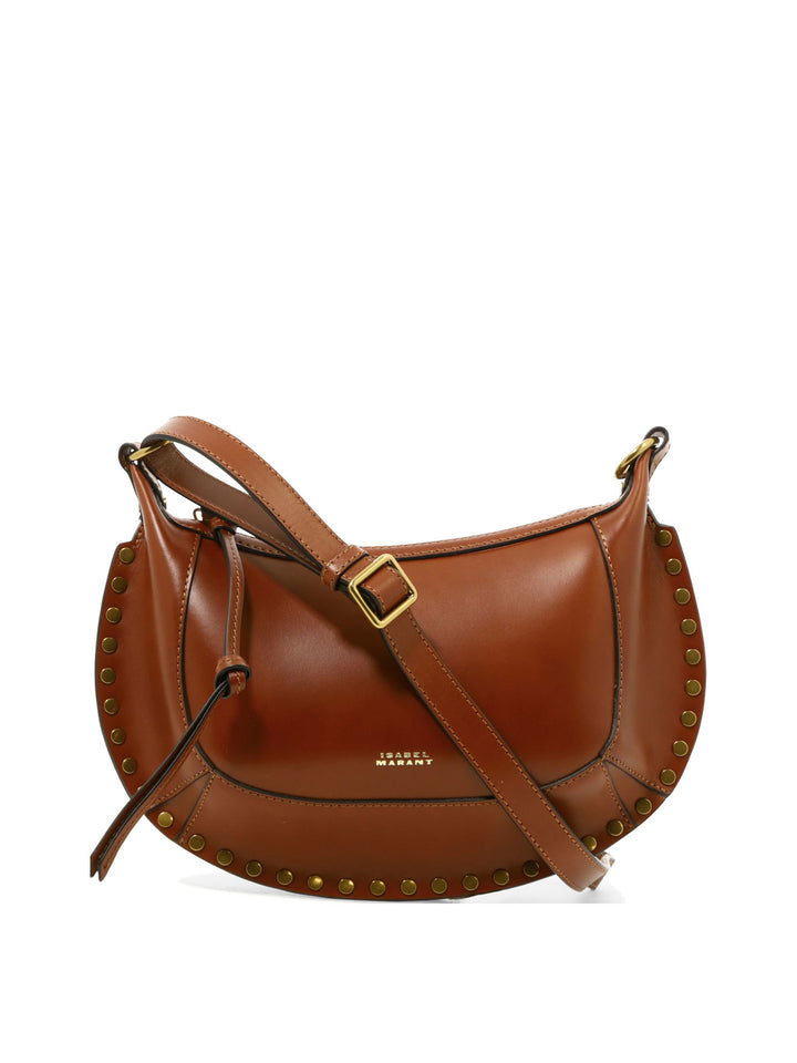 Oskan Moon Shoulder Bags Brown