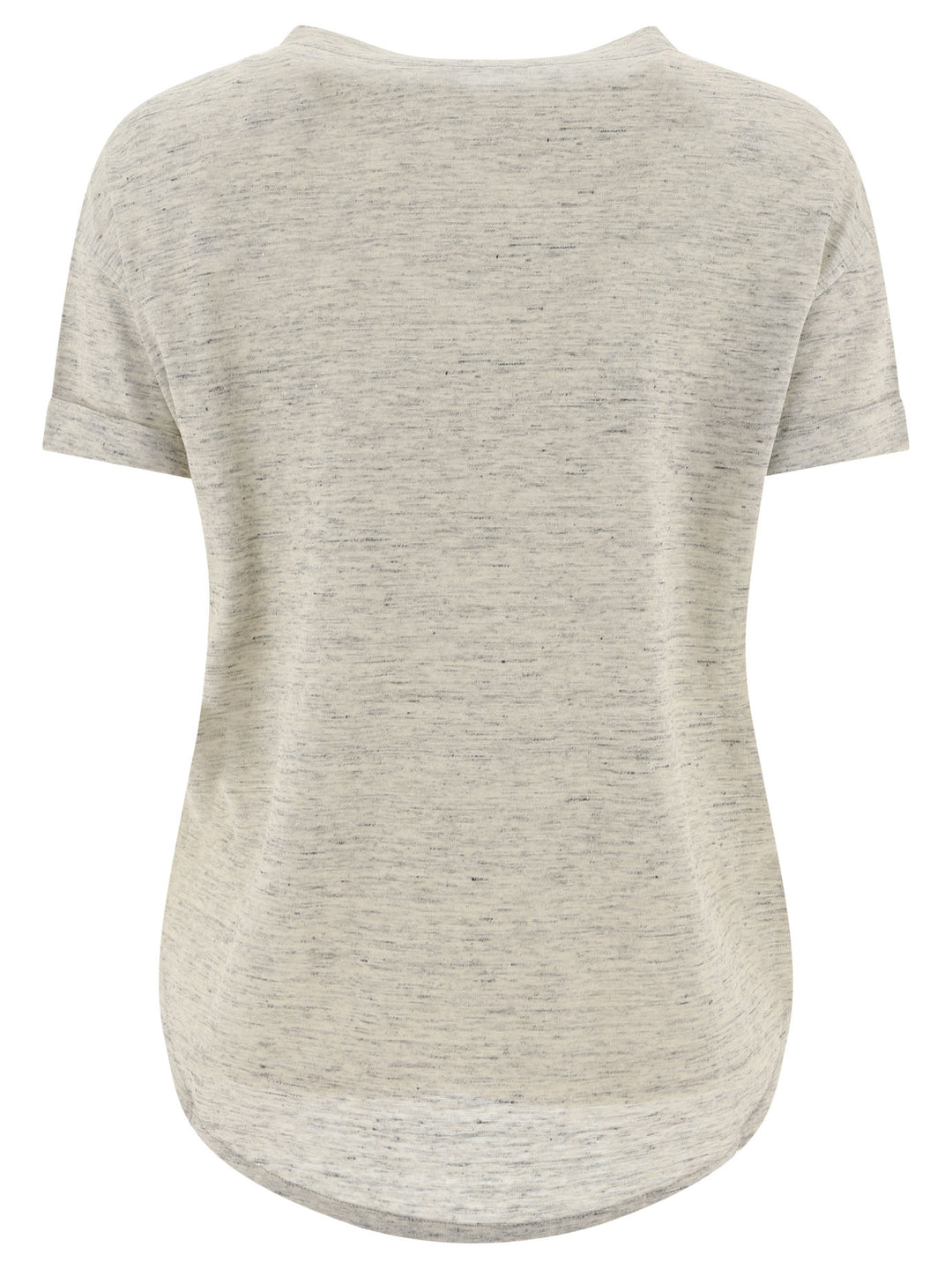 T-Shirt With Precious Insert T-Shirts Grey