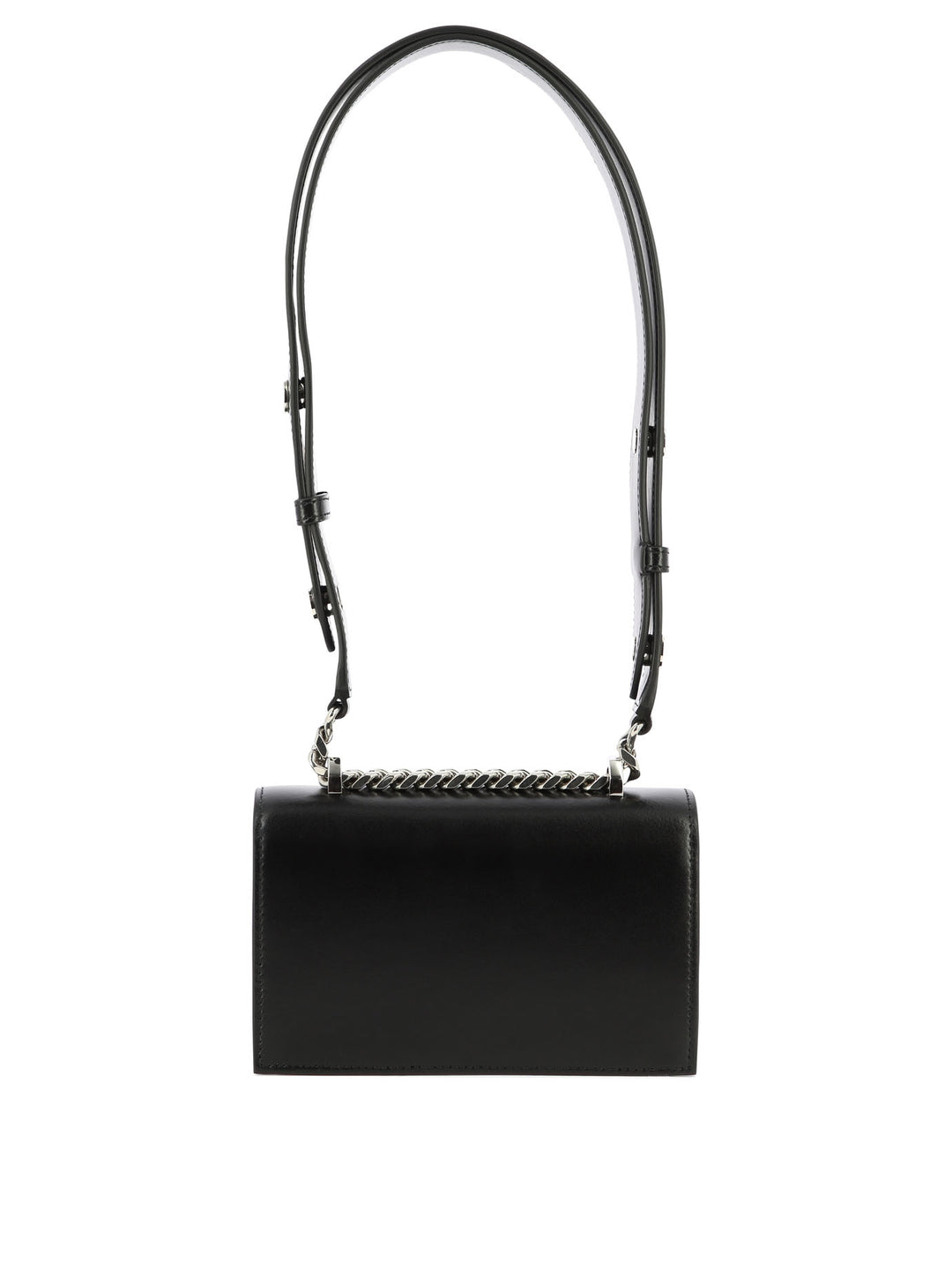 The Biker Mini Jewelled Crossbody Bags Black