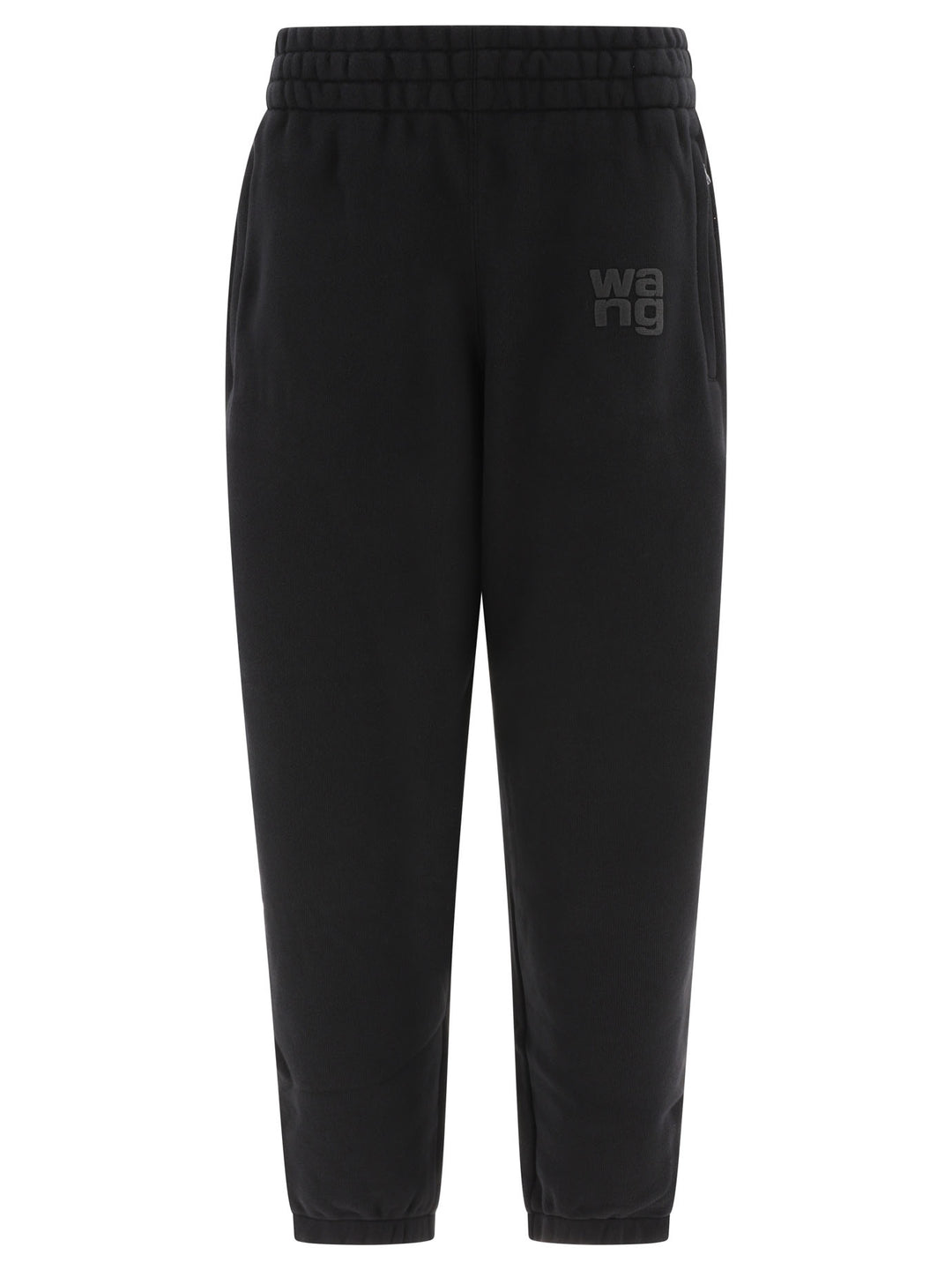 Joggers With Rubberised Logo Trousers Black