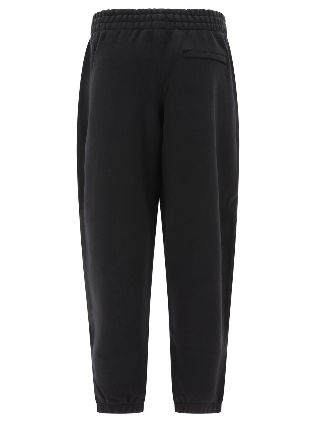 Joggers With Rubberised Logo Trousers Black