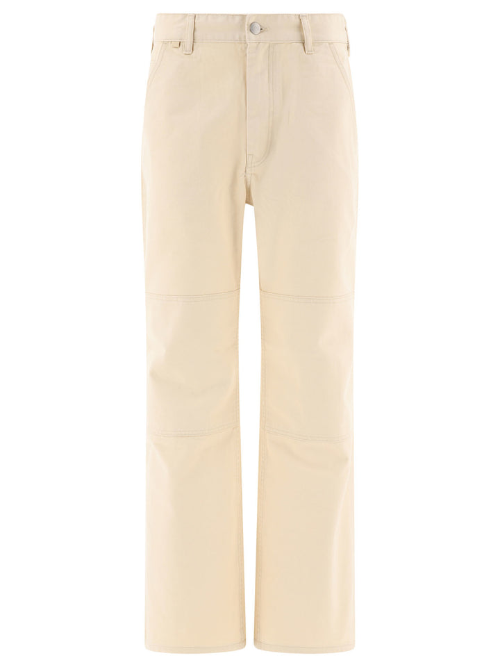 Patch Trousers Beige