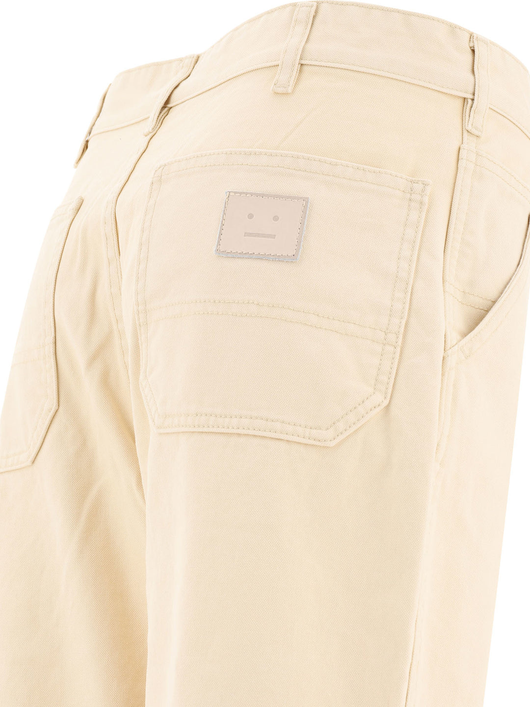 Patch Trousers Beige