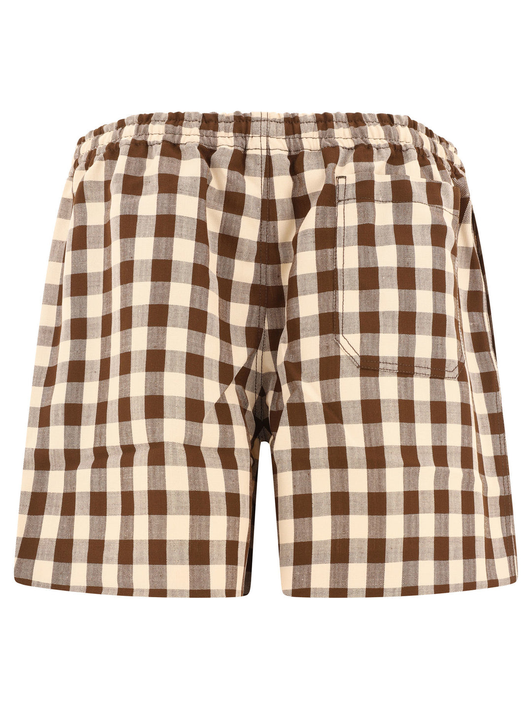 Gilbert Check Short Brown