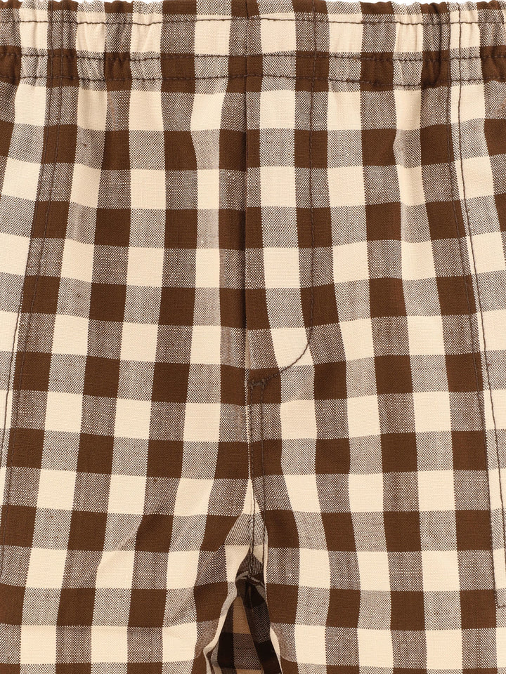 Gilbert Check Short Brown