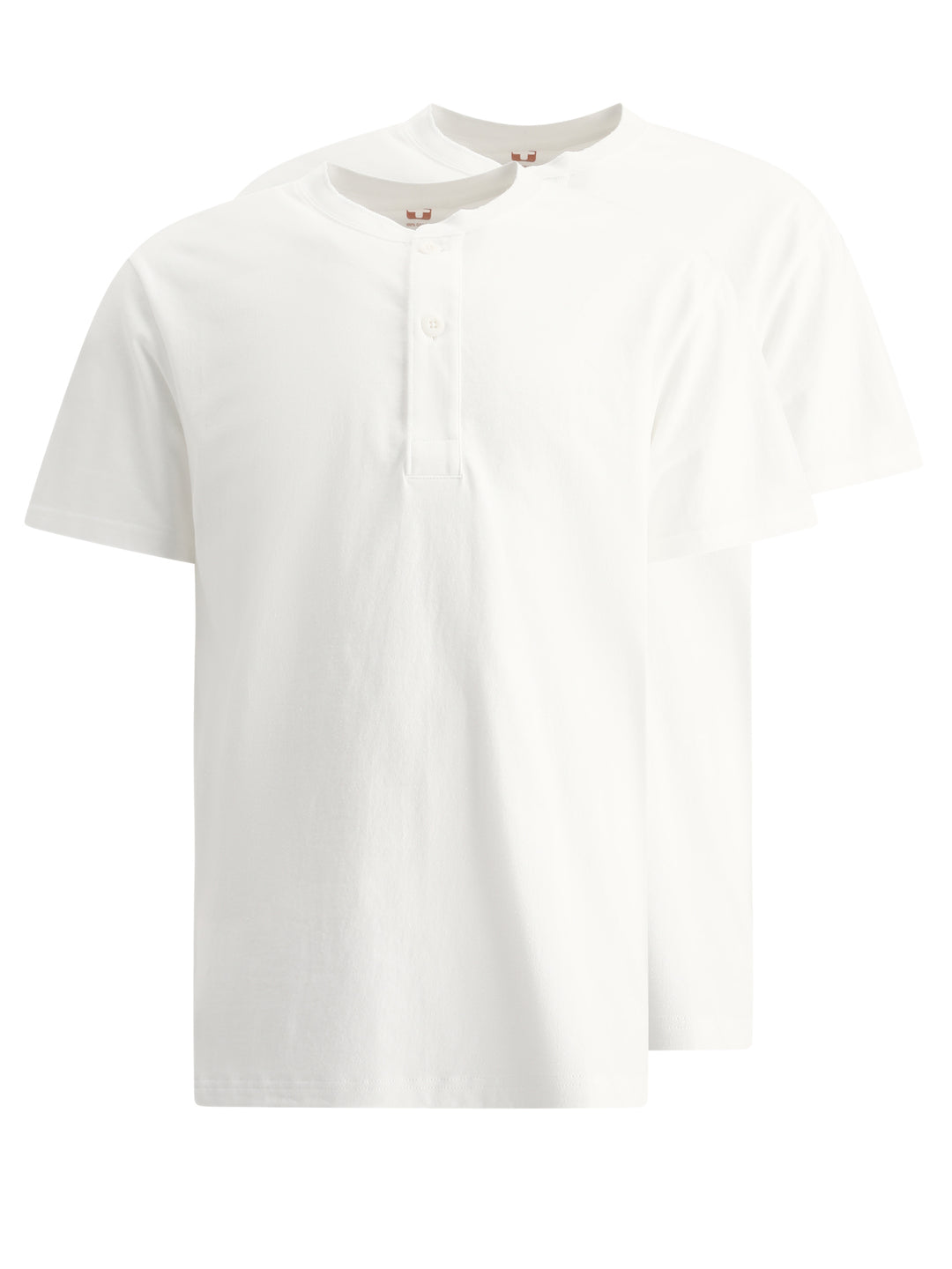 2-Pack Henley T-Shirts White