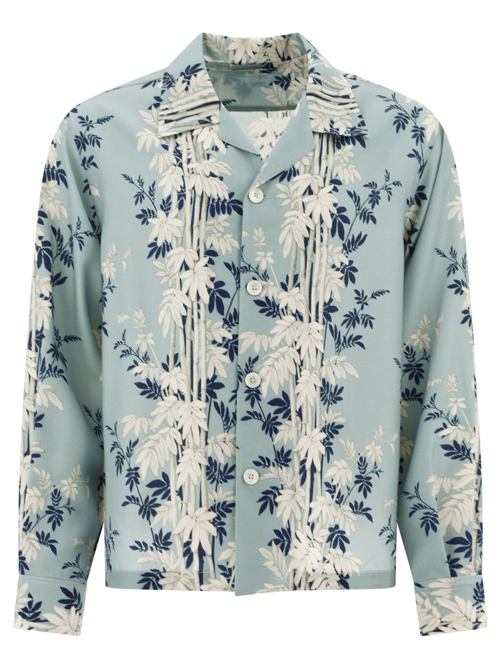 Bamboo Forest Shirts Light Blue