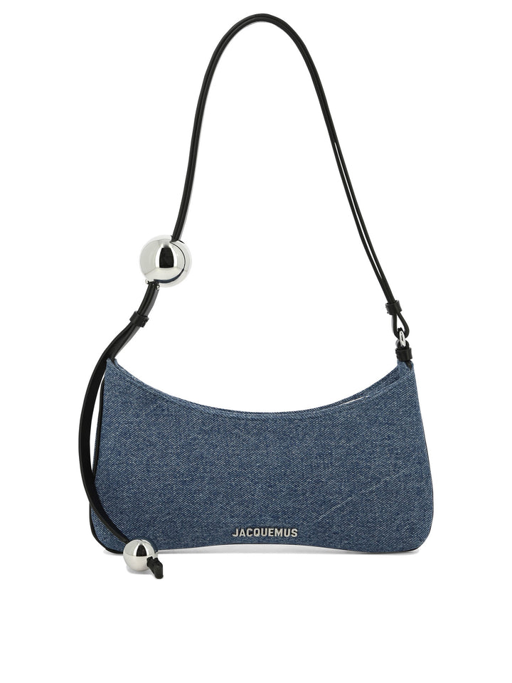 Le Bisou Perle Shoulder Bags Blue