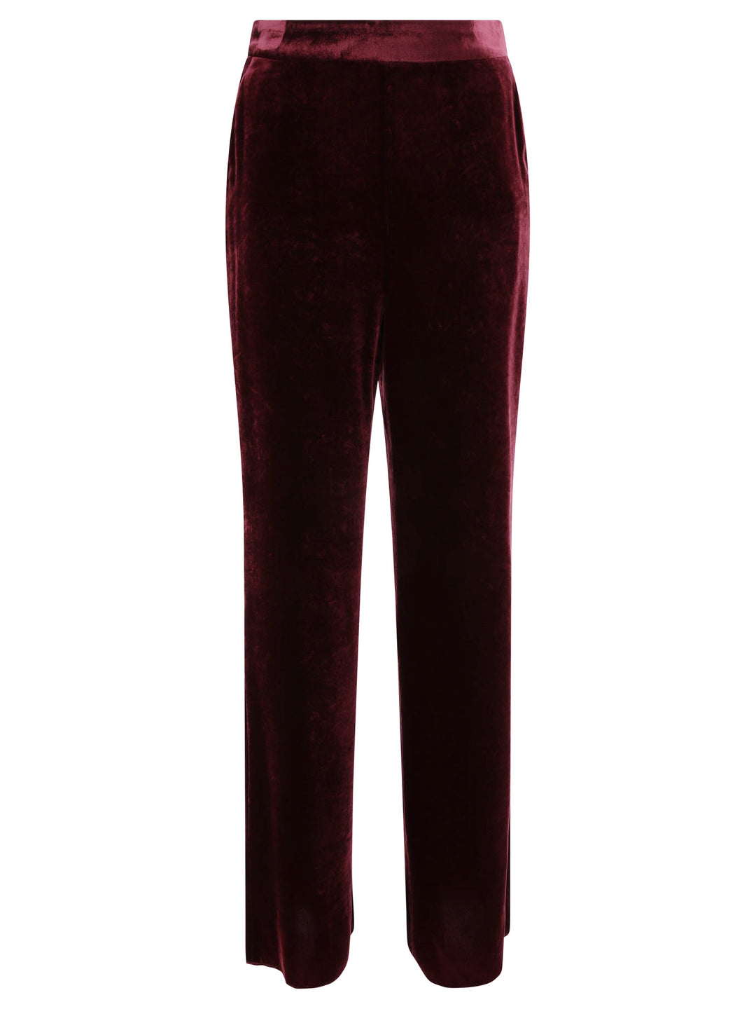 Velvet Trousers Bordeaux