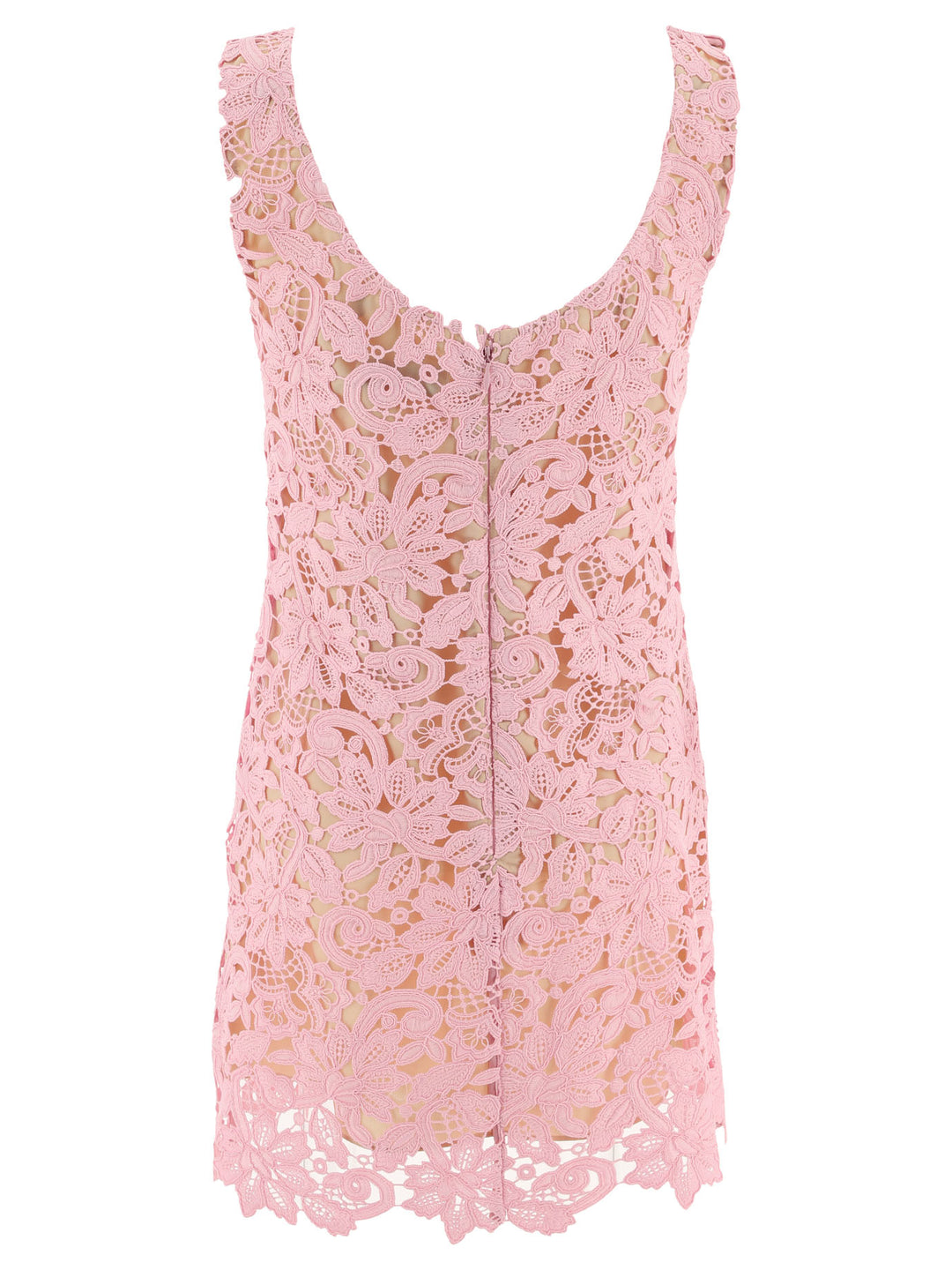 Floral Lace Dress Dresses Pink