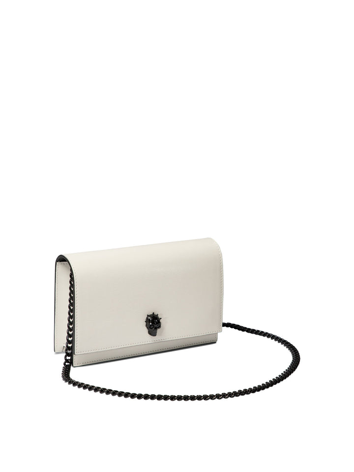 Skull Crossbody Bags White