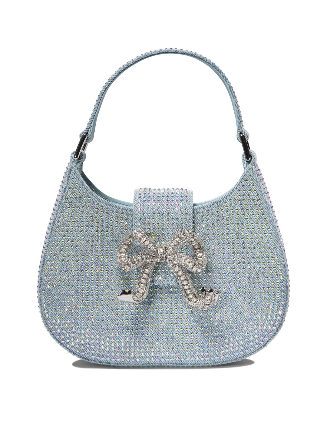 Crescent Shoulder Bags Light Blue