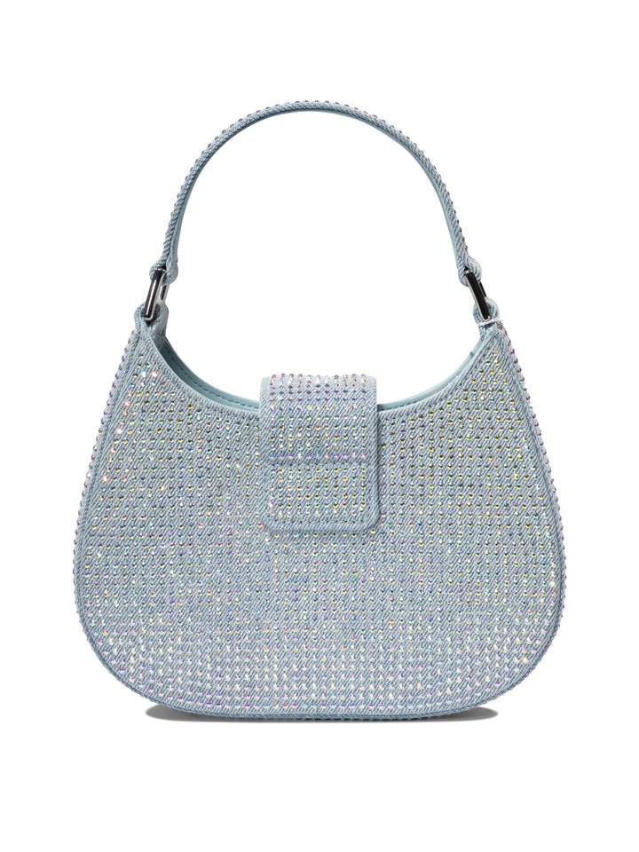 Crescent Shoulder Bags Light Blue