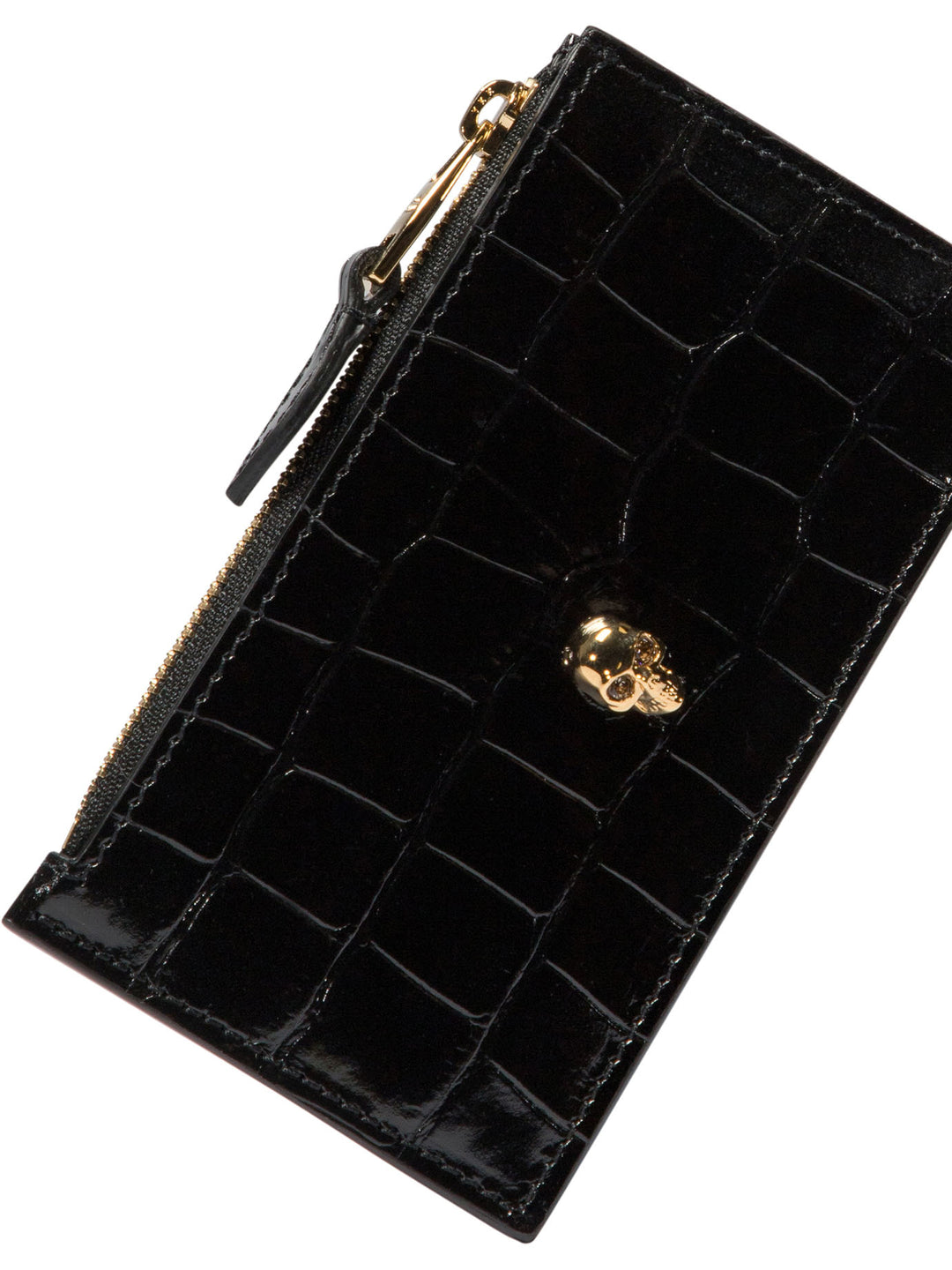 Skull Wallets & Card Holders Black