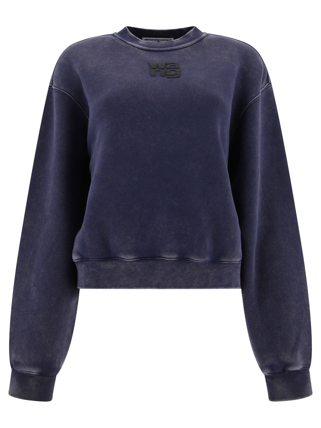 Puff Logo Sweatshirt Sweatshirts Blue