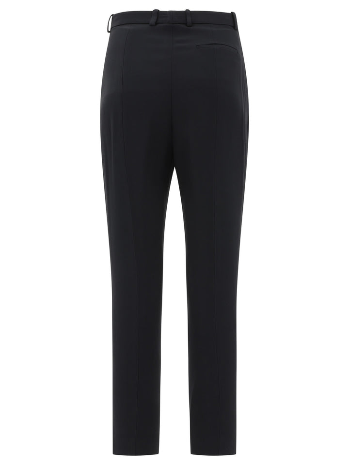 Cigarette Trousers Black