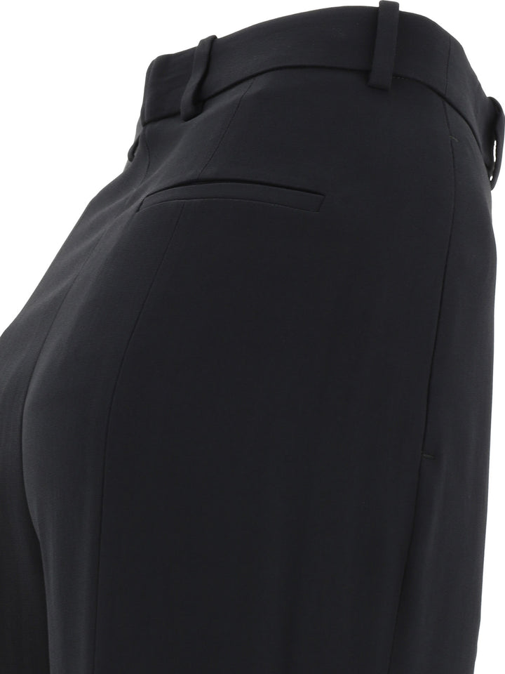 Cigarette Trousers Black