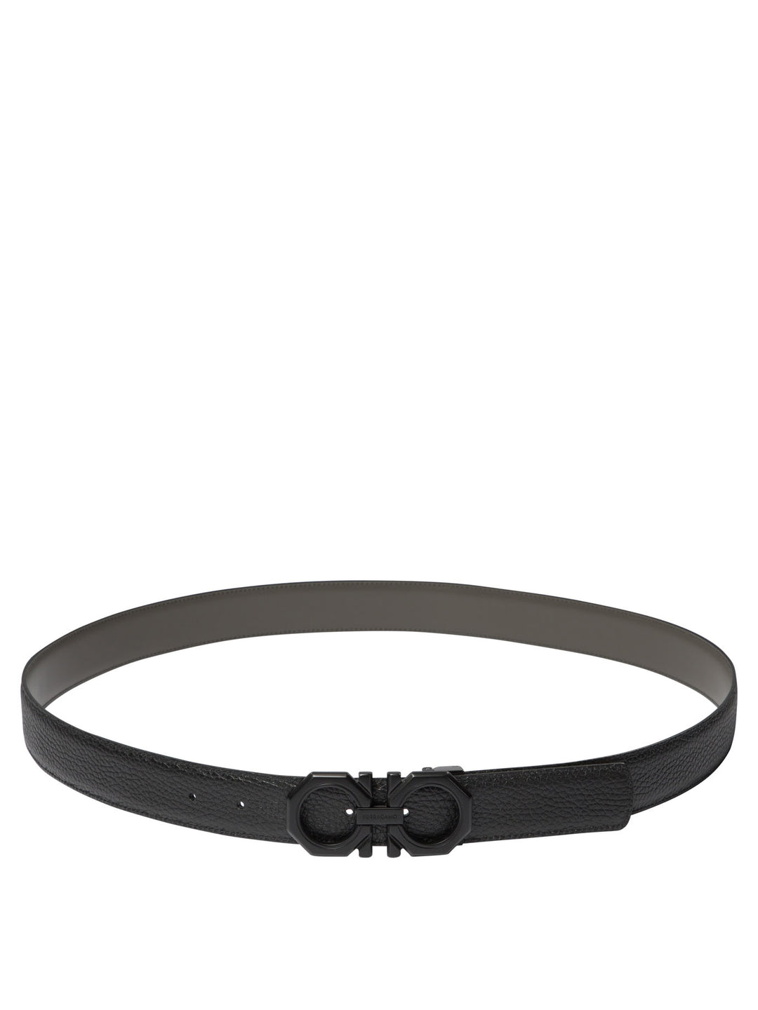 Reversible And Adjustable Gancini Belt Belts Black