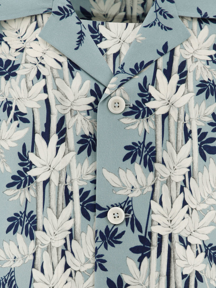 Bamboo Forest Shirts Light Blue