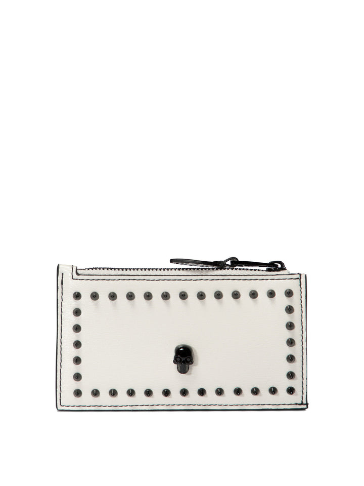 Skull Wallets & Card Holders White