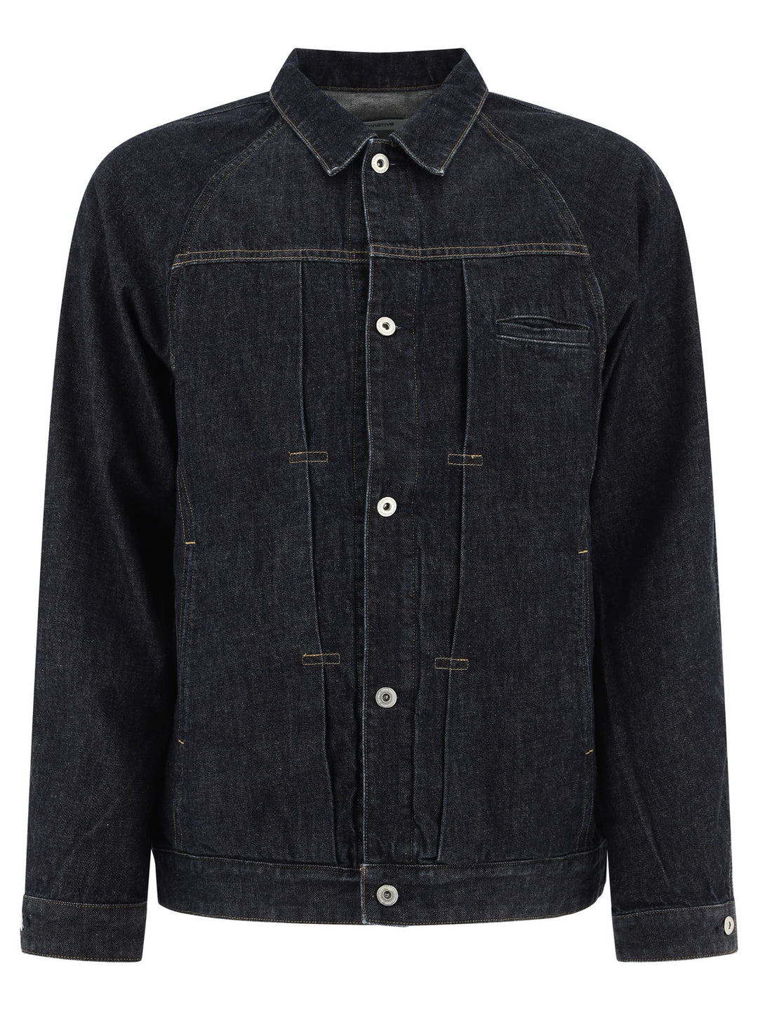 Raw Denim Trucker Jacket Jackets Blue