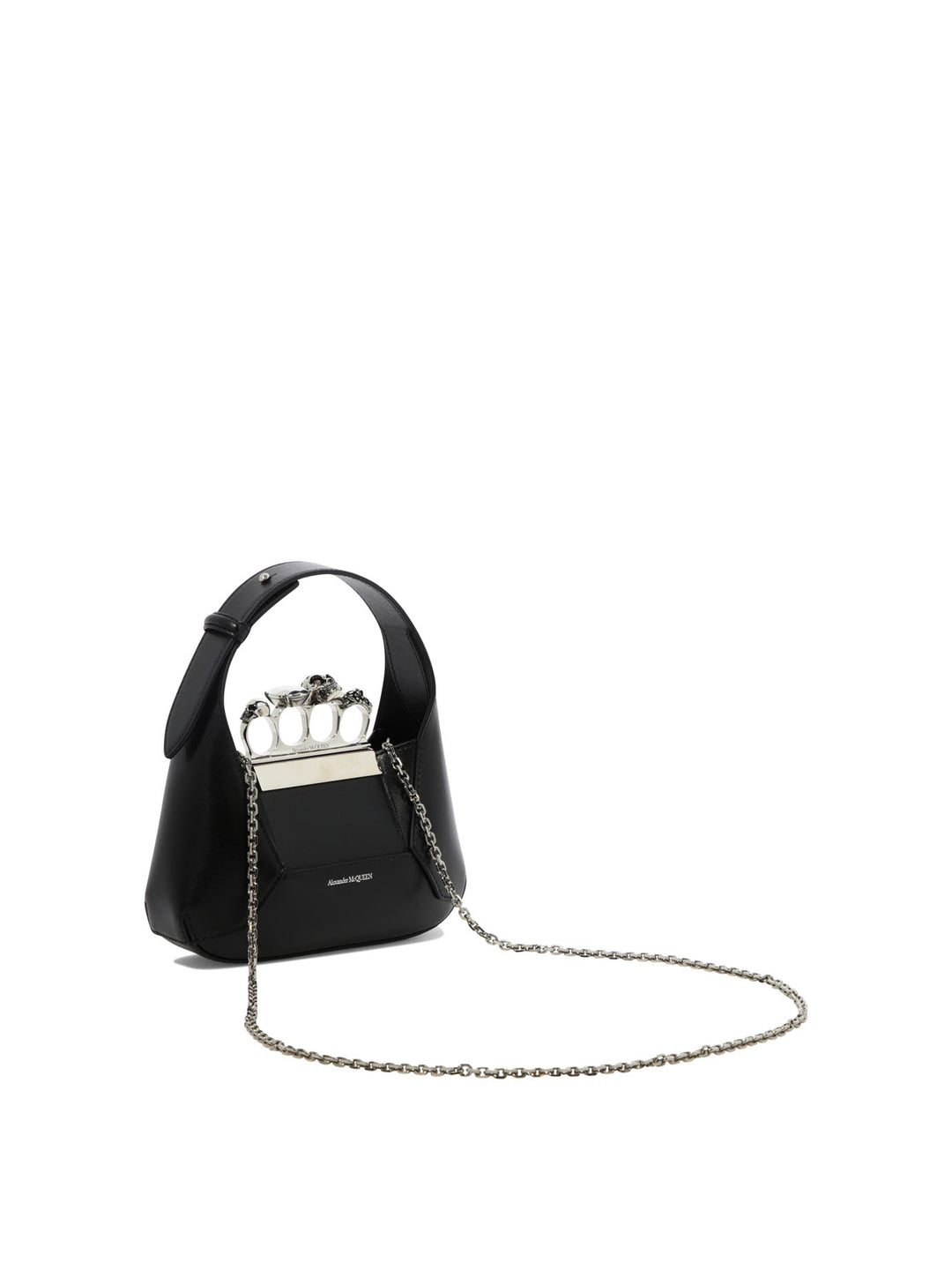 The Jewelled Hobo Handbags Black