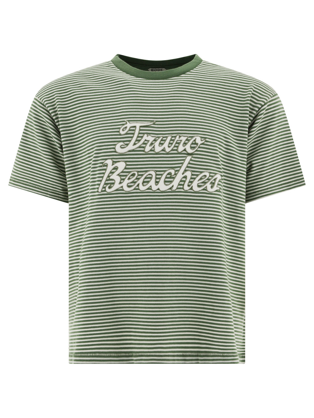 Truro Stripe T-Shirts Green