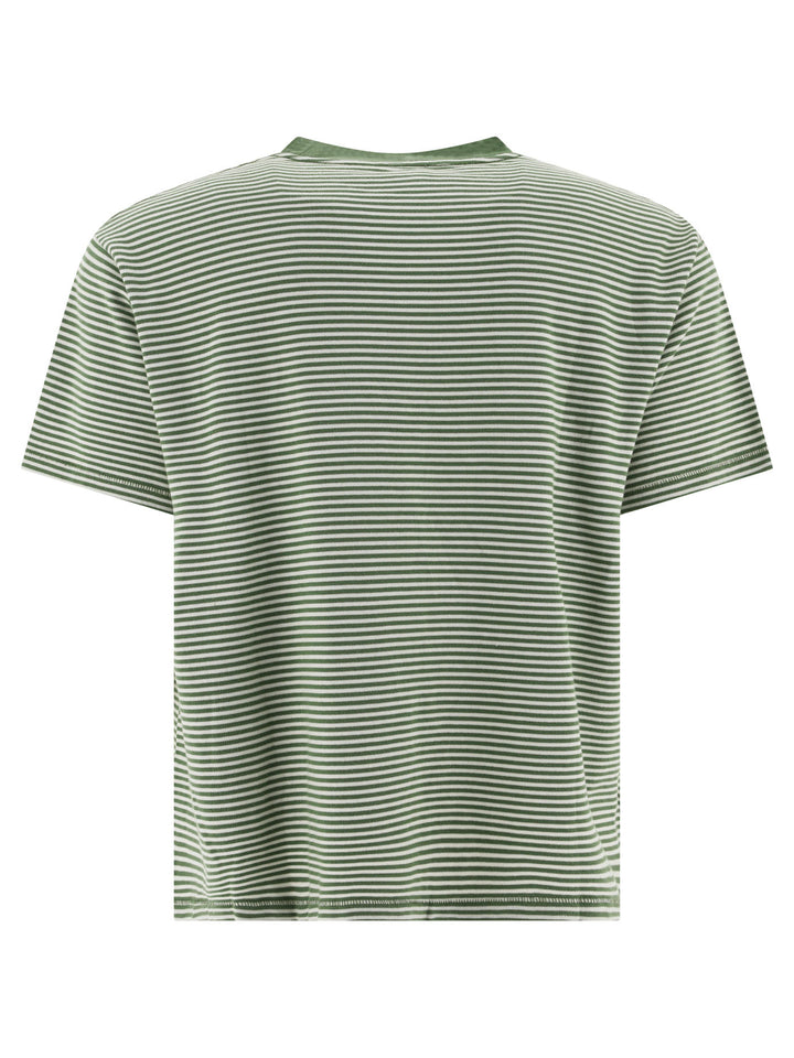 Truro Stripe T-Shirts Green