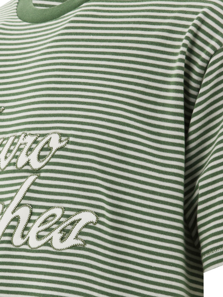 Truro Stripe T-Shirts Green