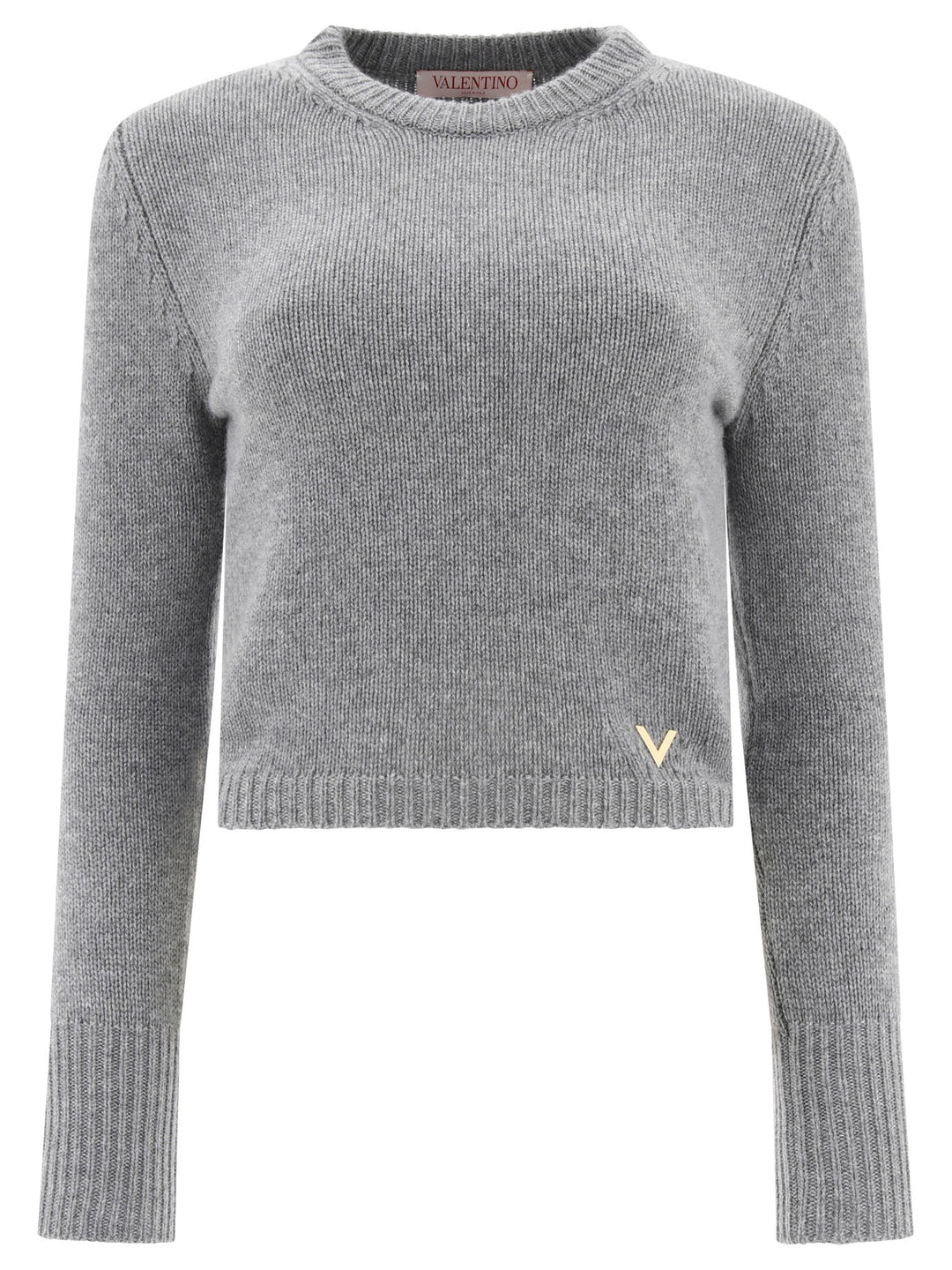 V Gold Sweater Knitwear Grey