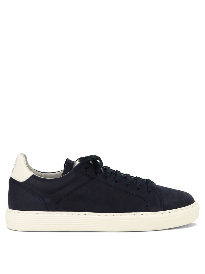 Nubuck Calfskin Sneakers Sneakers & Slip-On Blue