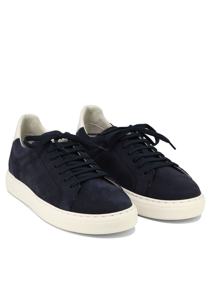 Nubuck Calfskin Sneakers Sneakers & Slip-On Blue