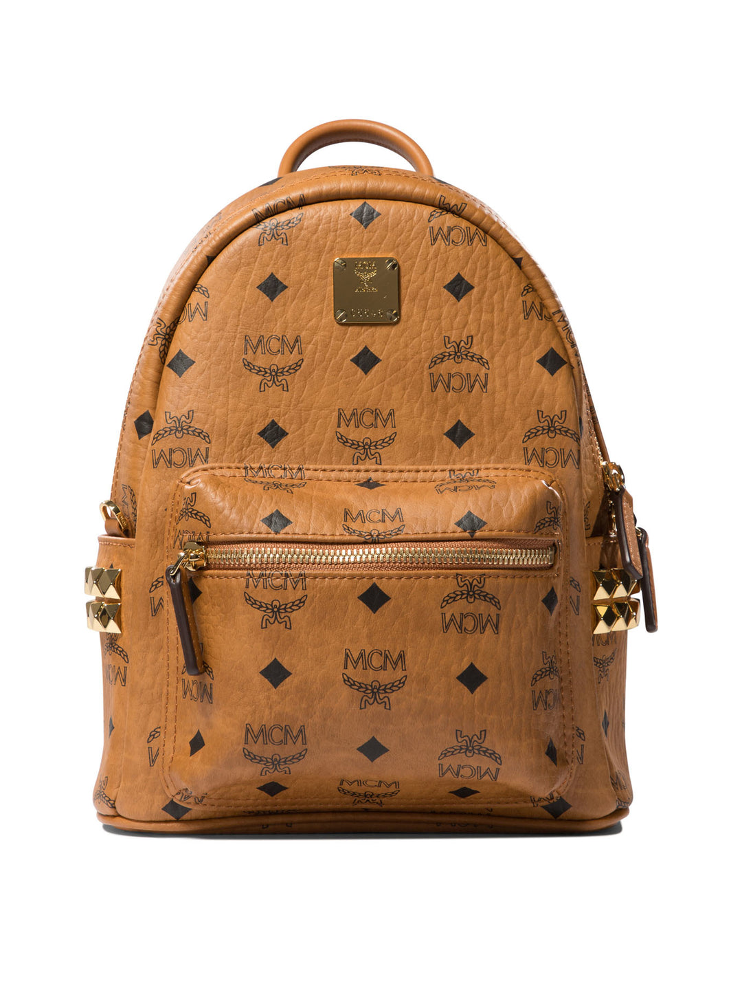 Stark Side Studs Backpacks Brown